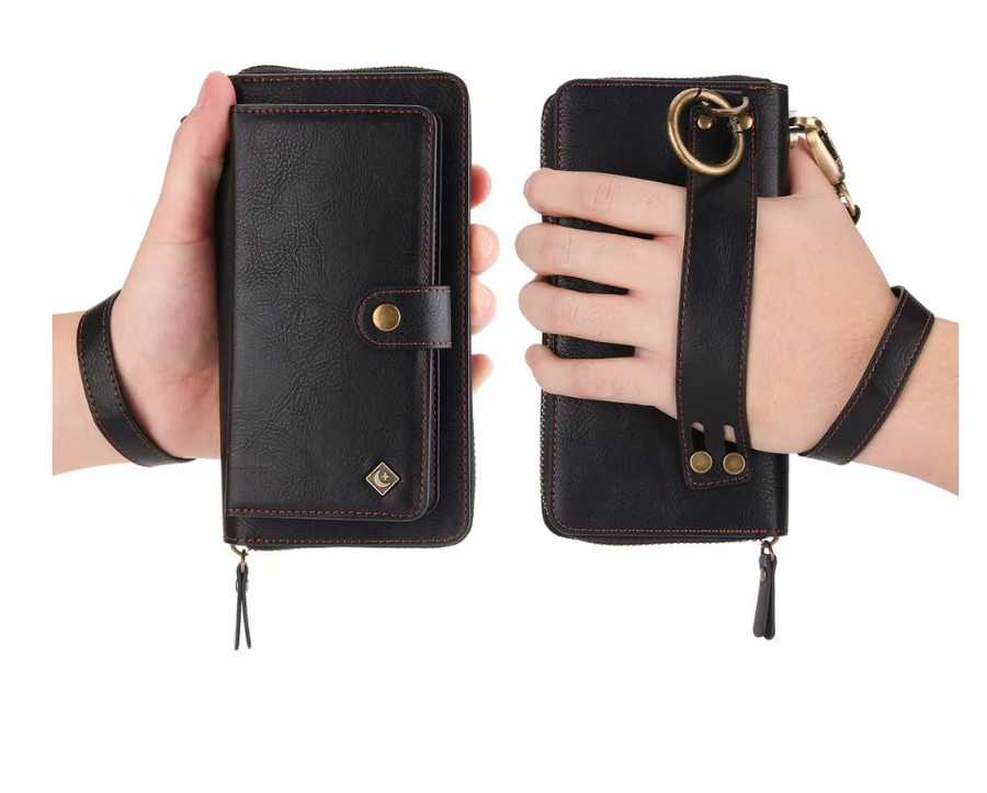 New Multi-function Mobile Phone Case Phone Shell Zipper Wallet Set Car Function Case