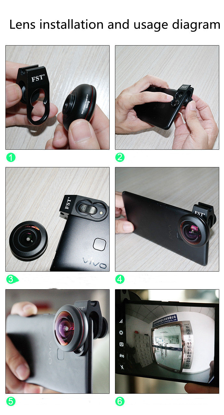 Factory Direct Mobile Phone Lens High-End Mobile Phone Set Lens Portrait External
