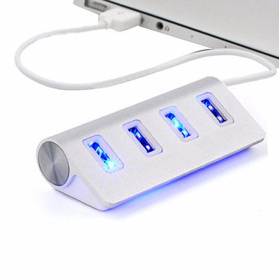 Compatible with iOS, Four-port USB 2.0 HUB hub