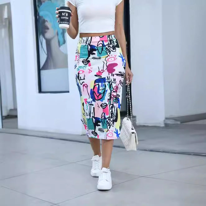 Pencil Skirt With Pleats Figure-hugging Style