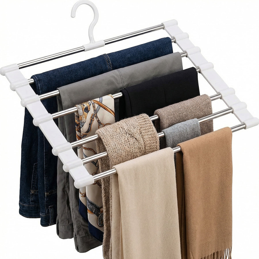 Set Of 3 Space Saving Hangers 7 Trouser