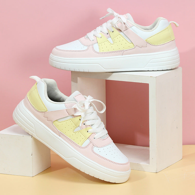Trendy Fashion Couple Platform Sneakers Soft Bottom Comfortable Sports Shoes