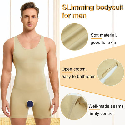 Men's Body-shaping Corsets Crotch Hollow-out Cinched Belly Contracting Inner Wear Base Body-shaping Corsets