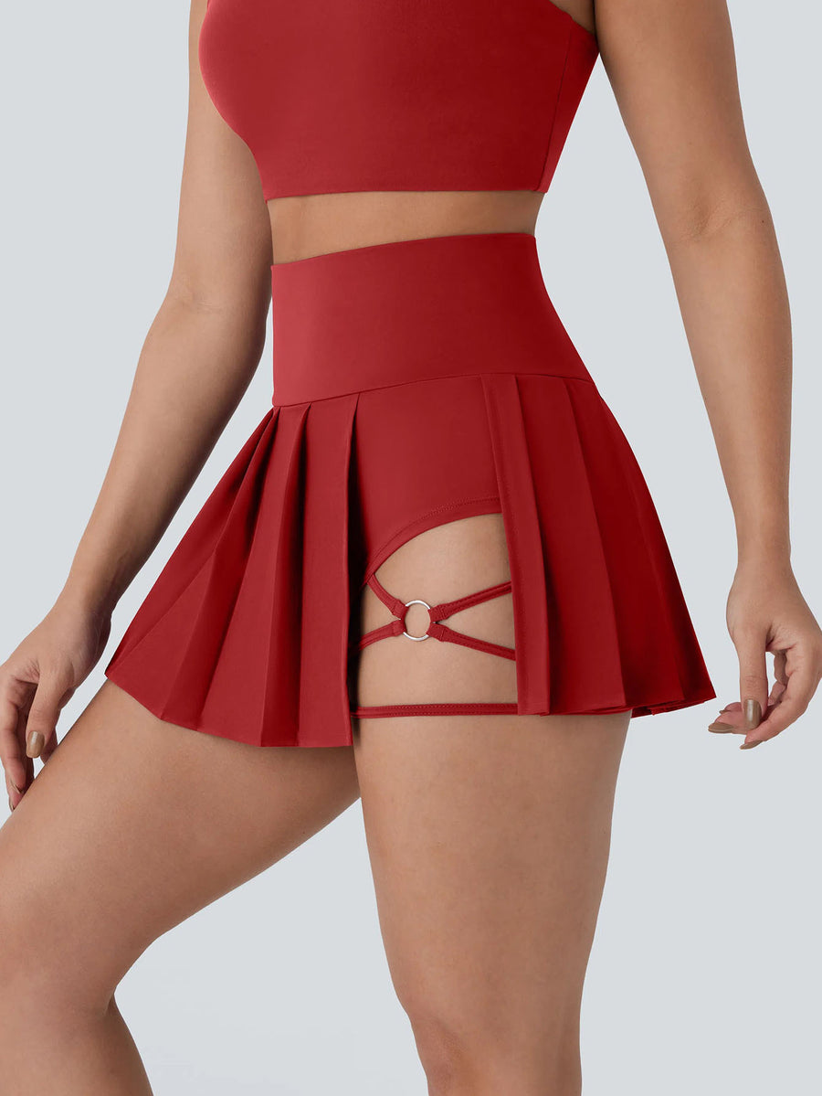 Womens Sporty Casual Asymmetrical Skirt