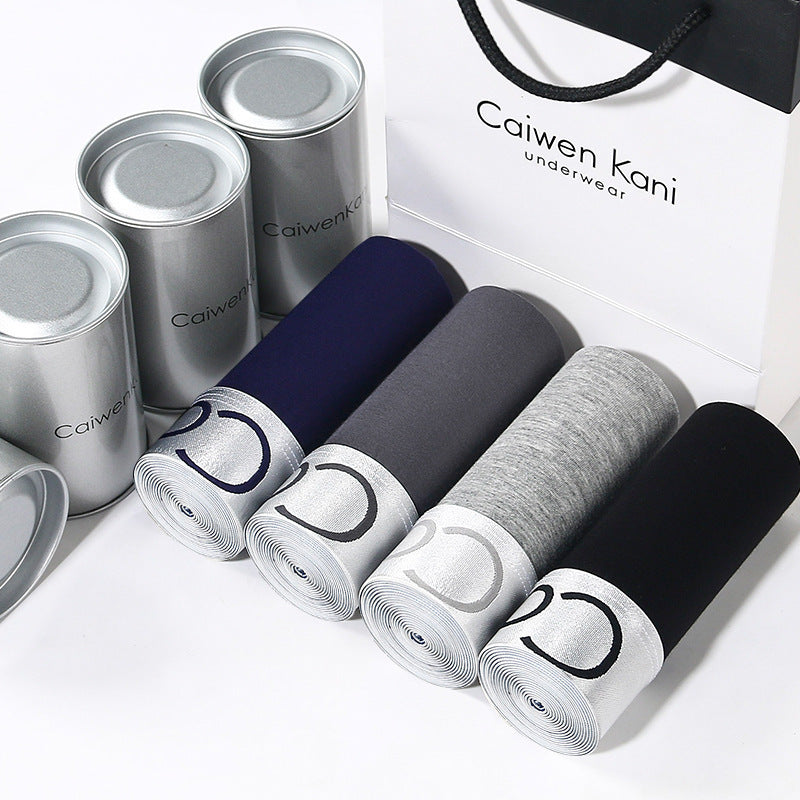 Men's Plus Size Breathable Boxers