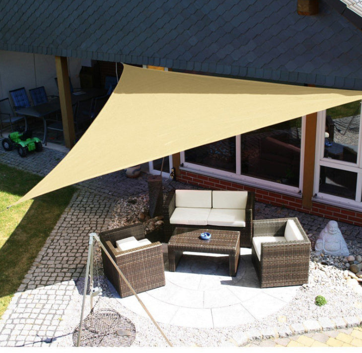 Buiten sun shelter waterdicht awning driehoek tent