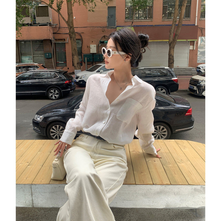 Long-sleeve Blouse For Women Summer Style
