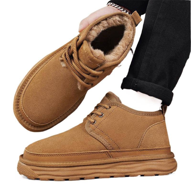 Fashionable Casual Cotton Snow Boots for Men and Women