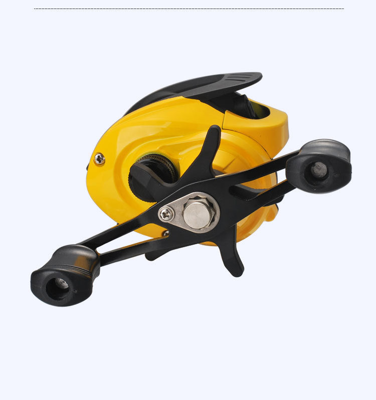 Small Yellow Water Drop Wheel Luya Fishing Reel Lei Qiang Hit