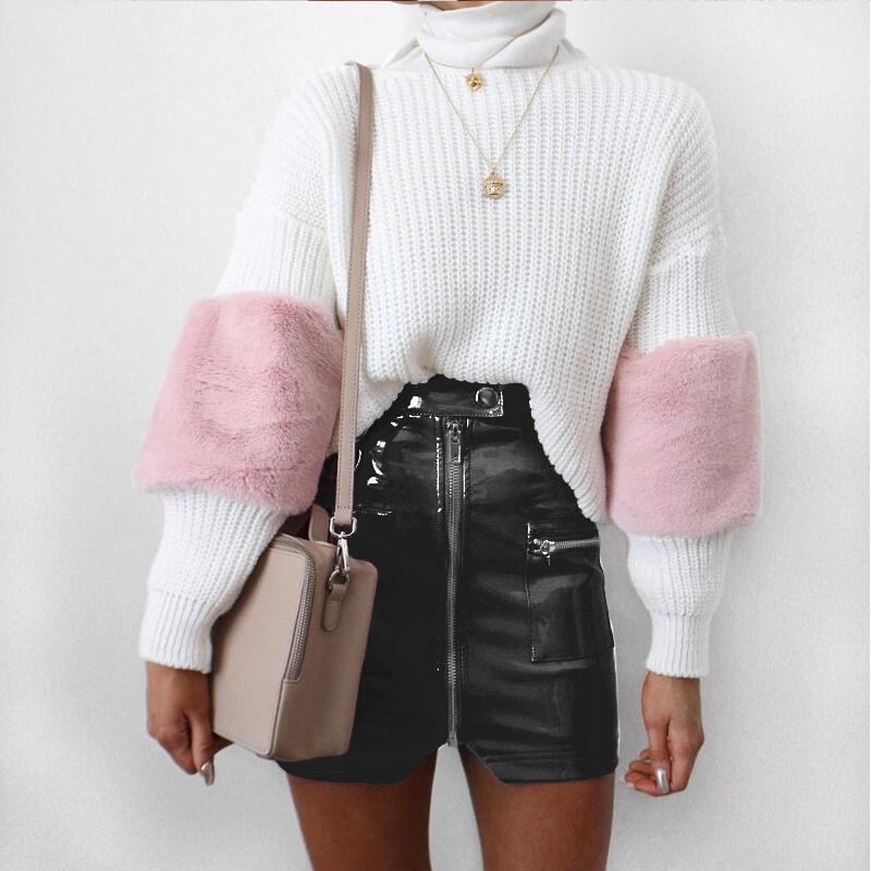 Retro Irregular Bodycon Skirt For Women