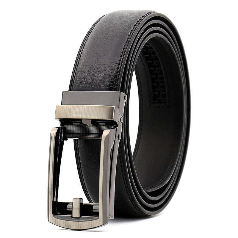 Men's Cowhide Belt Belt Pant