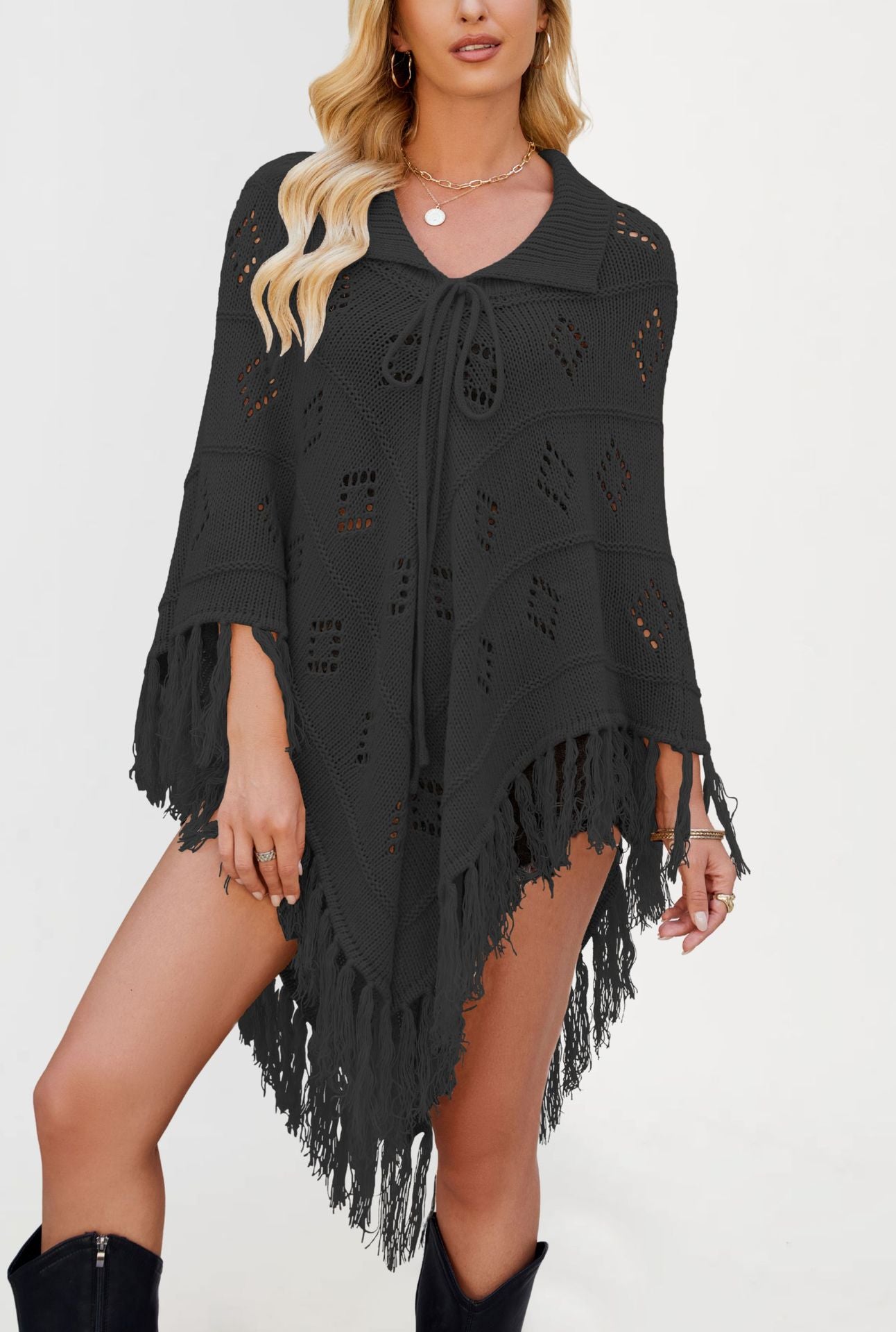 New Autumnwinter Fashion Tassel Shawl