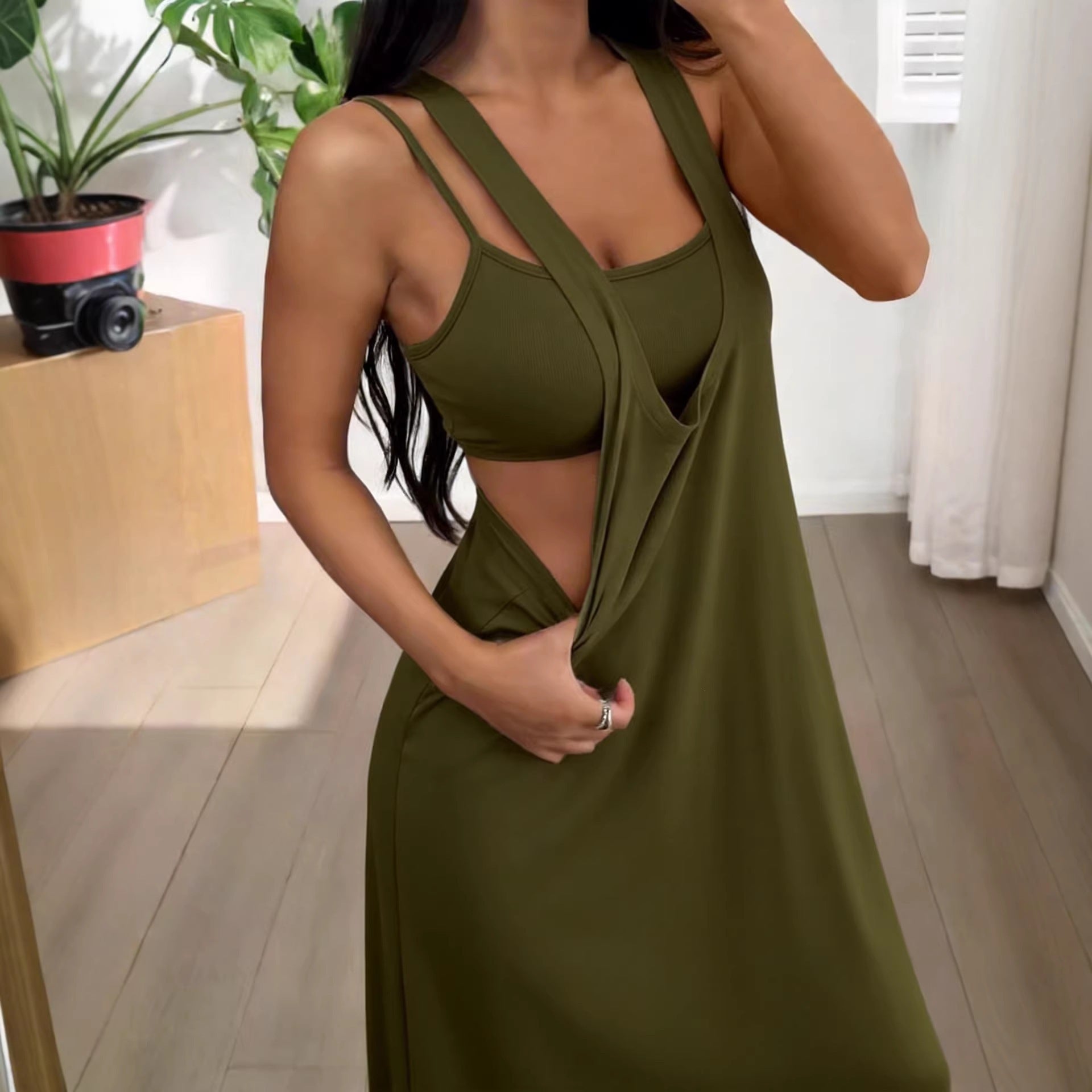New Womens Dress Two-piece Set