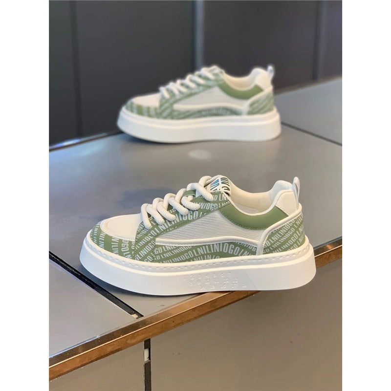 Thick Bottom Wear-resistant Board Shoes Breathable Fashion Casual Sneaker