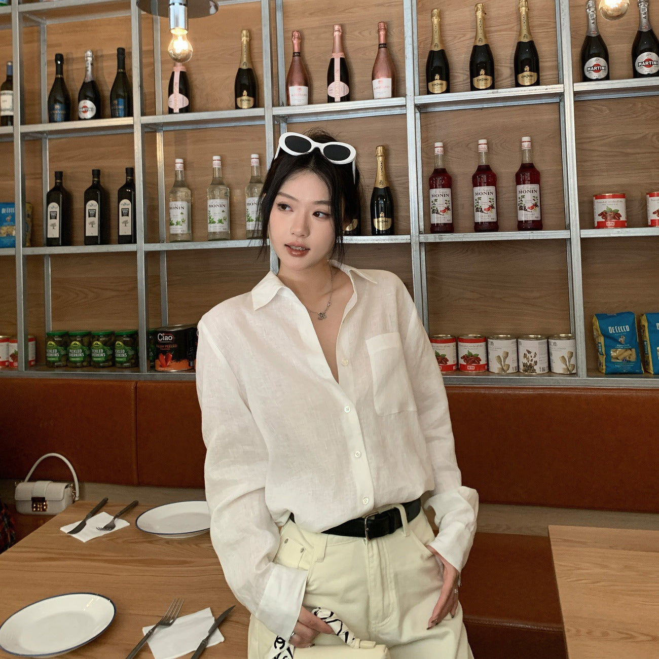 Long-sleeve Blouse For Women Summer Style