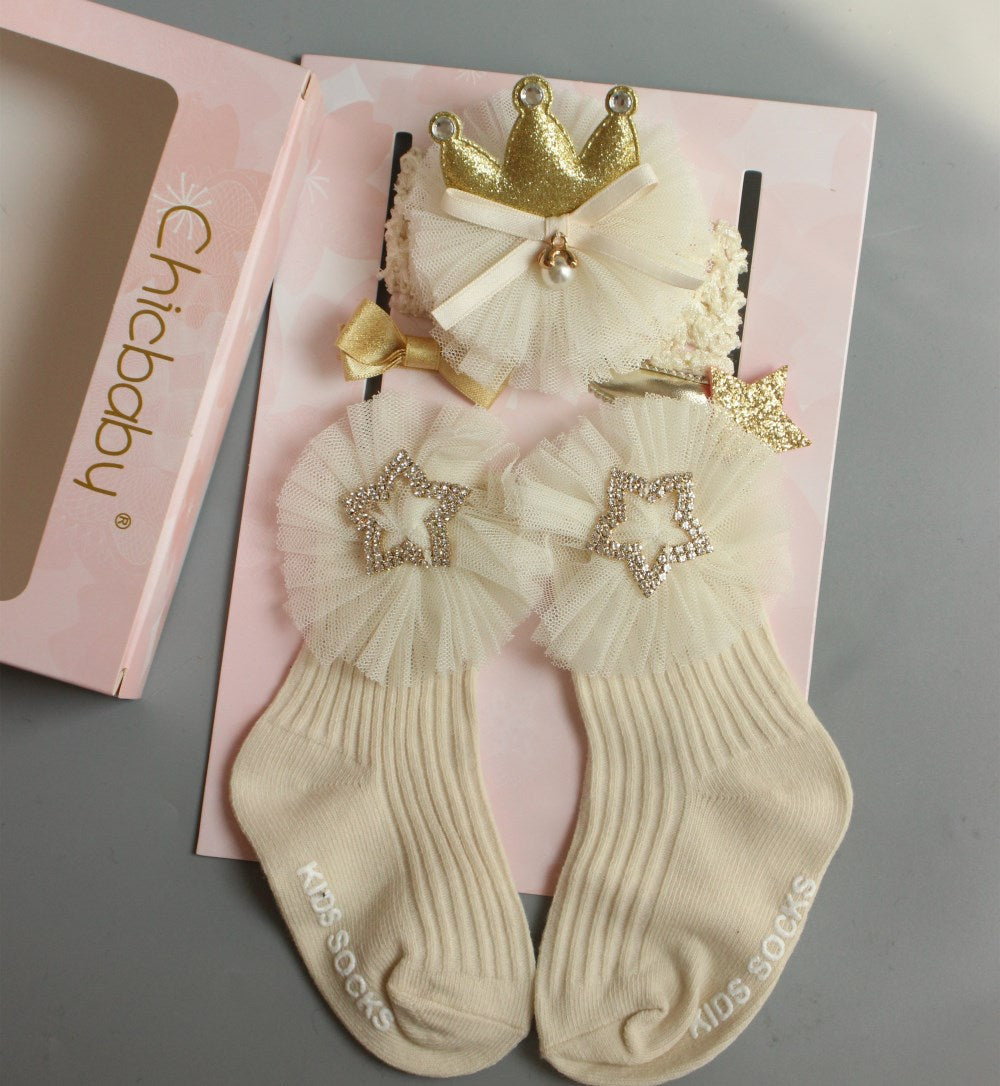 Bow Hair Ties Headbands Hair Clips Hairpins Socks