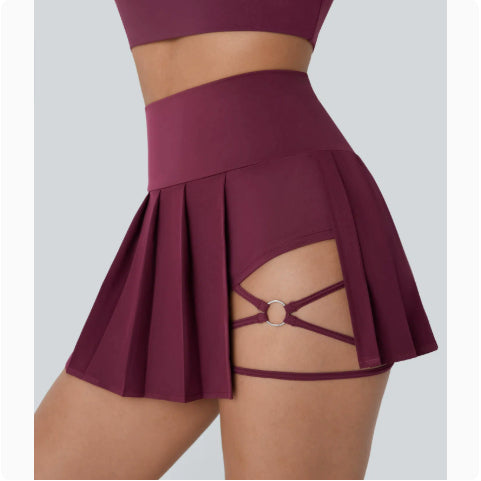 Womens Sporty Casual Asymmetrical Skirt