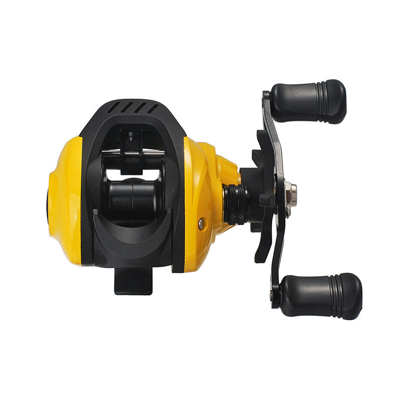 Small Yellow Water Drop Wheel Luya Fishing Reel Lei Qiang Hit