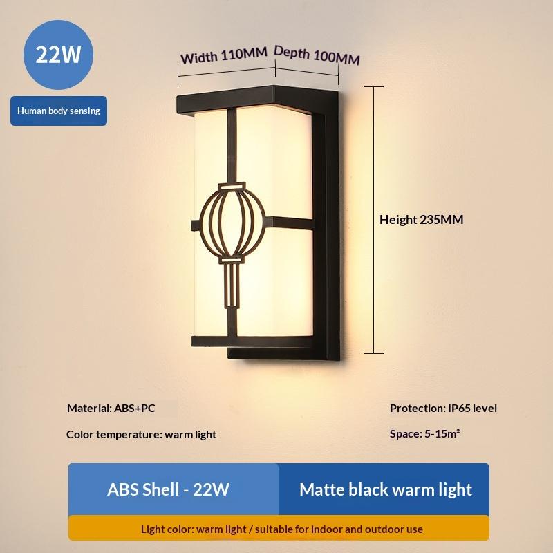 Balkon staircase motion sensor wand licht surface