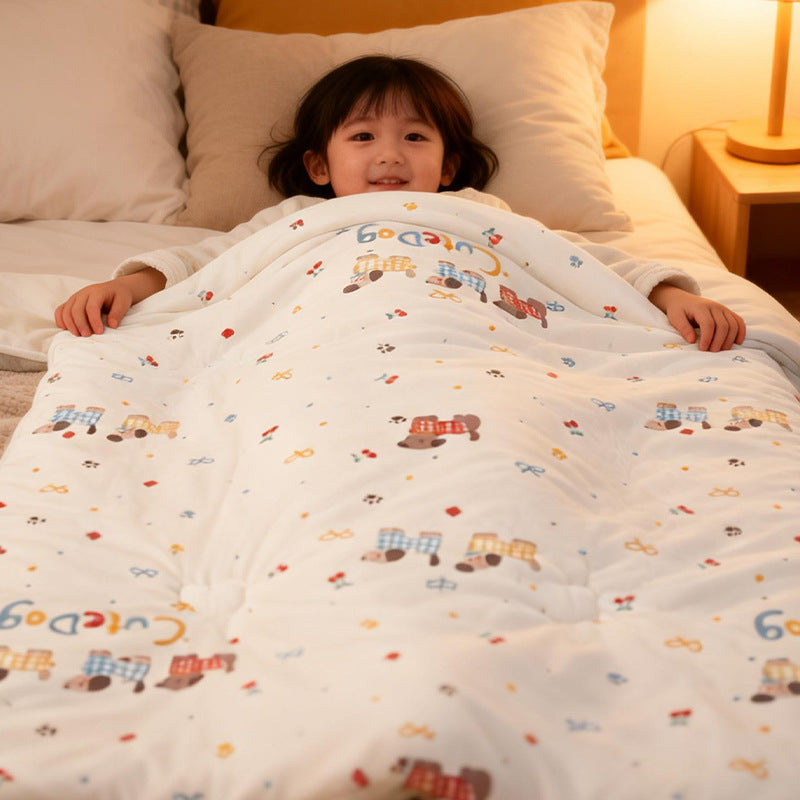 Children's sleeping tas zacht katoen dekbed elementary