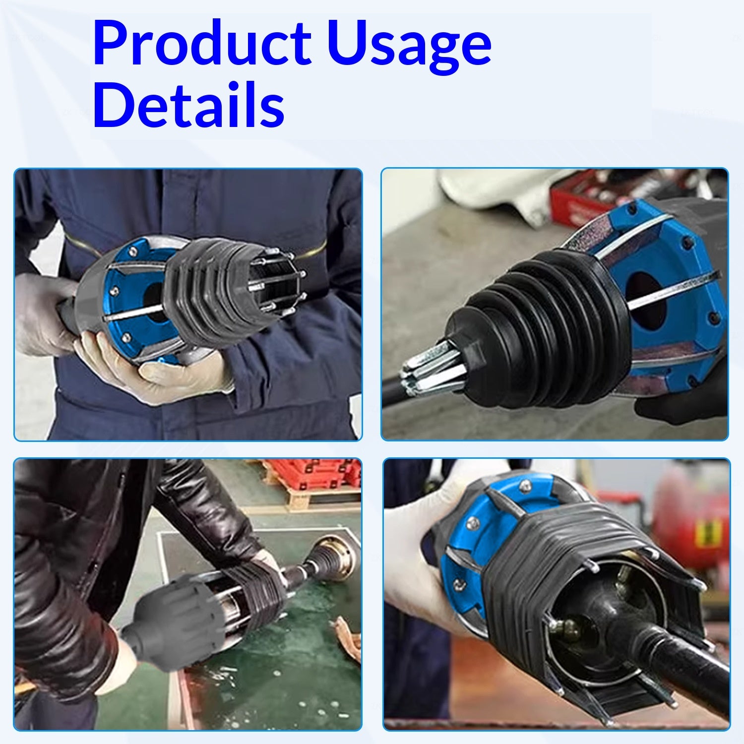 Axle stofhoes expansion gereedschap