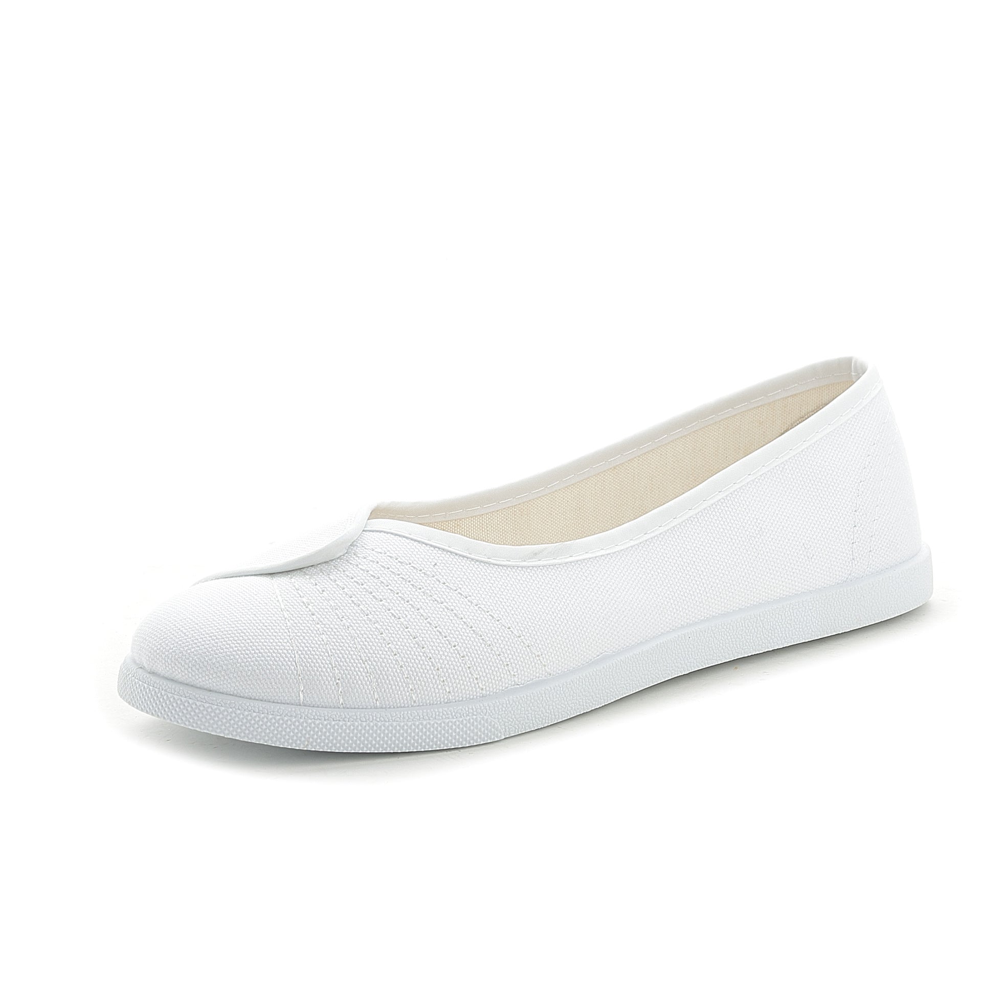 Soft Sole Breathable Casual White Sneakers - Lightweight