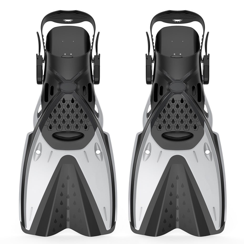 Adult Snorkel Fins Lightweight Swim Diving Flippers for Scuba