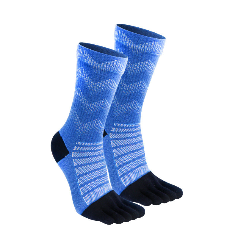 Men's Simple Quick-drying Wool Five-finger Stockings