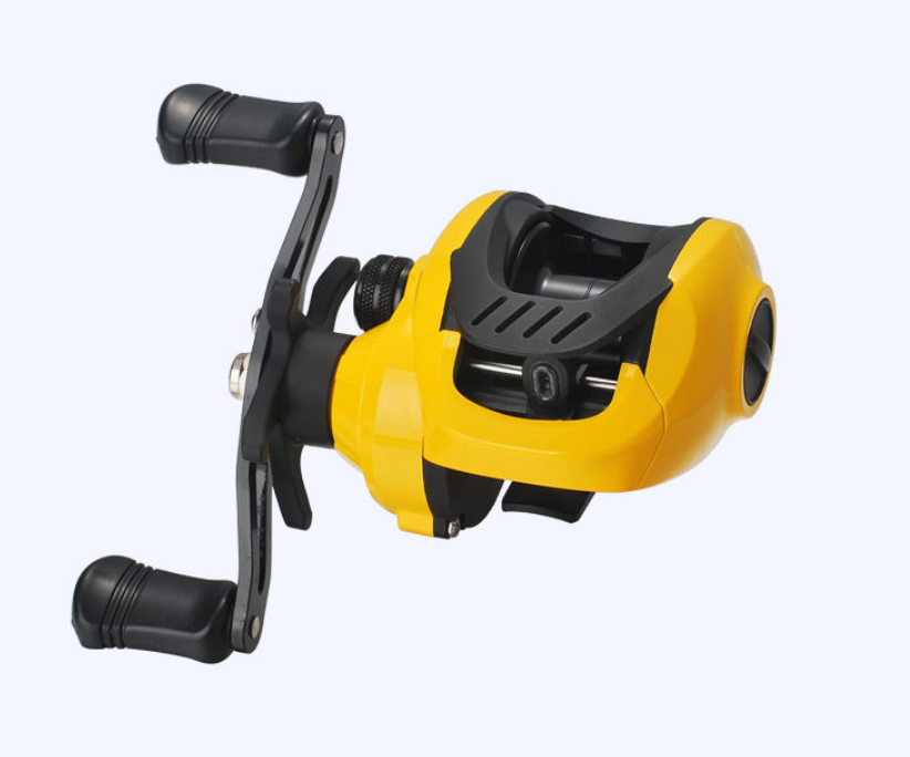 Small Yellow Water Drop Wheel Luya Fishing Reel Lei Qiang Hit