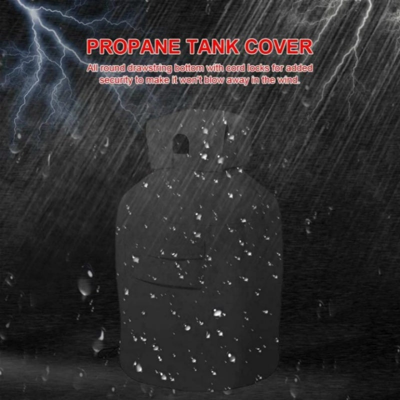 Buiten gas propane tank stofhoes