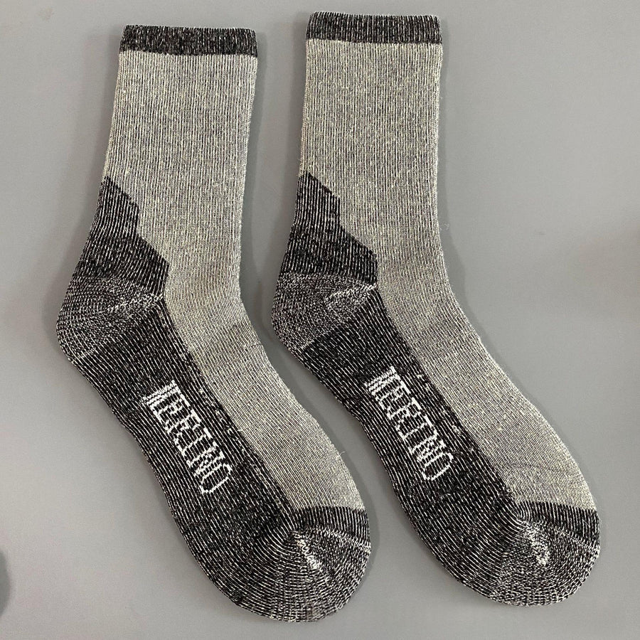 Wool Outdoor Hiking And Mountaineering Thickened Warm Ski Socks For Fall And Winter