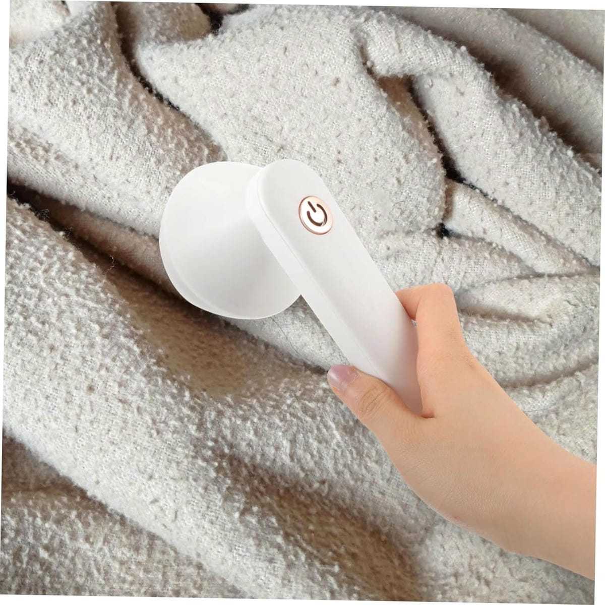 Wit handzaam pluis shaver efficient pluisverwijderaar