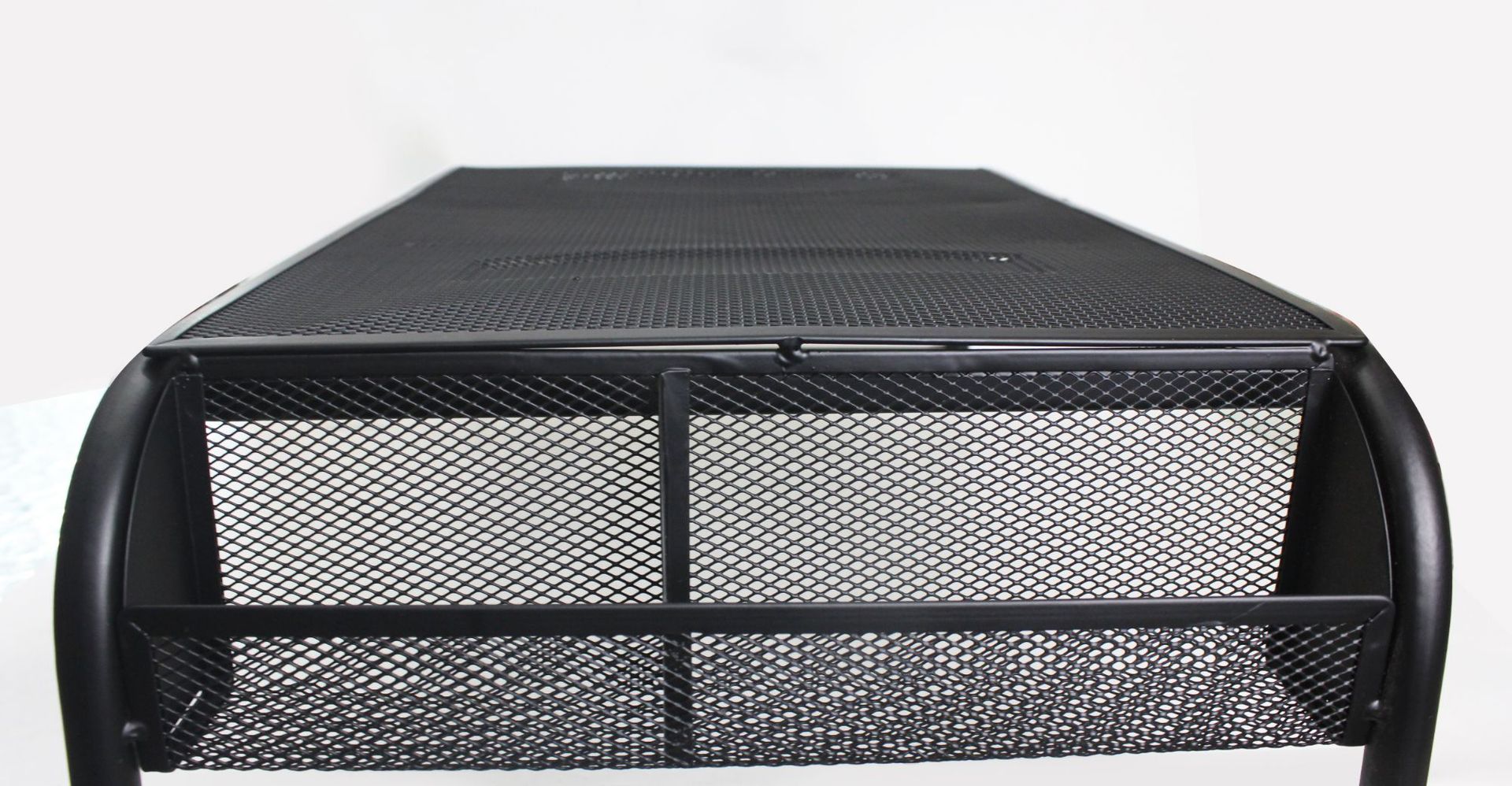 Monitor verhoger metaal mesh standaard