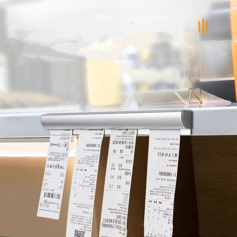 Aluminium legering enkel documenten clip menu houder