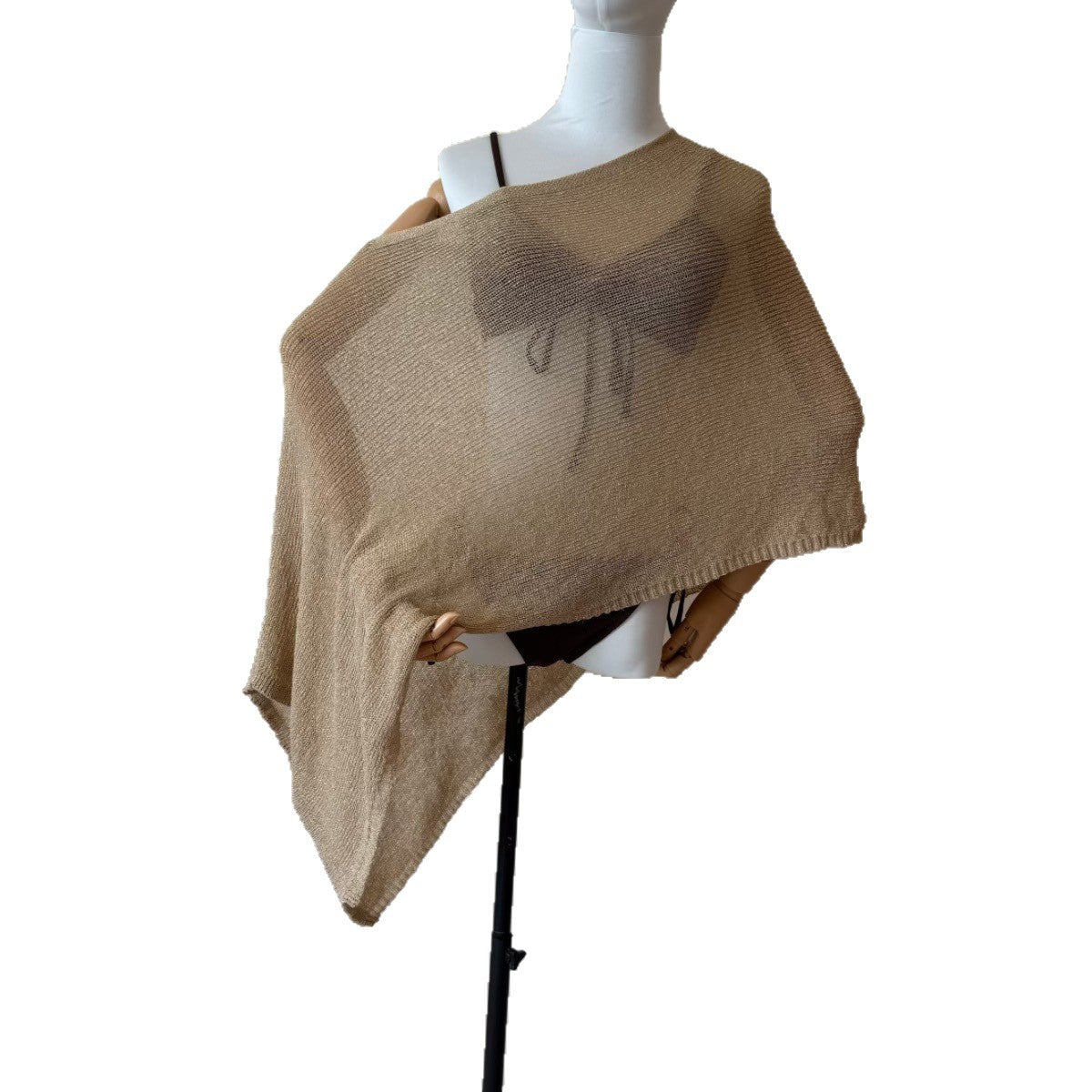 Irregular Cloak Shawl Sun-protection Top Loose-lazy-style
