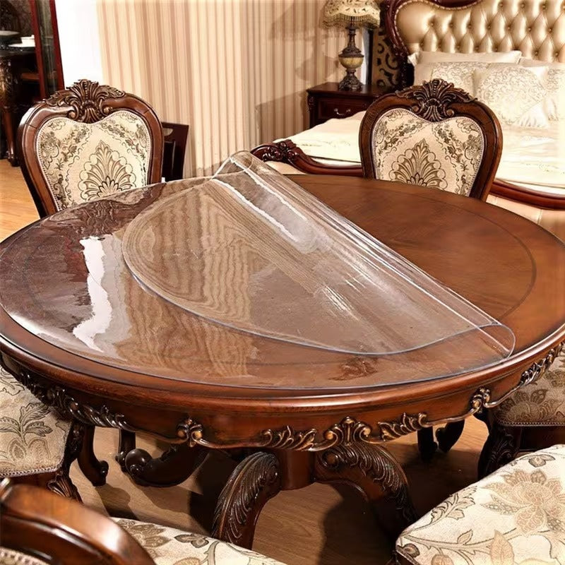 Rond pvc tafel hoes 1 5mm thick