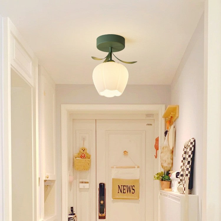 Retro entryway foyer balkon ceiling licht