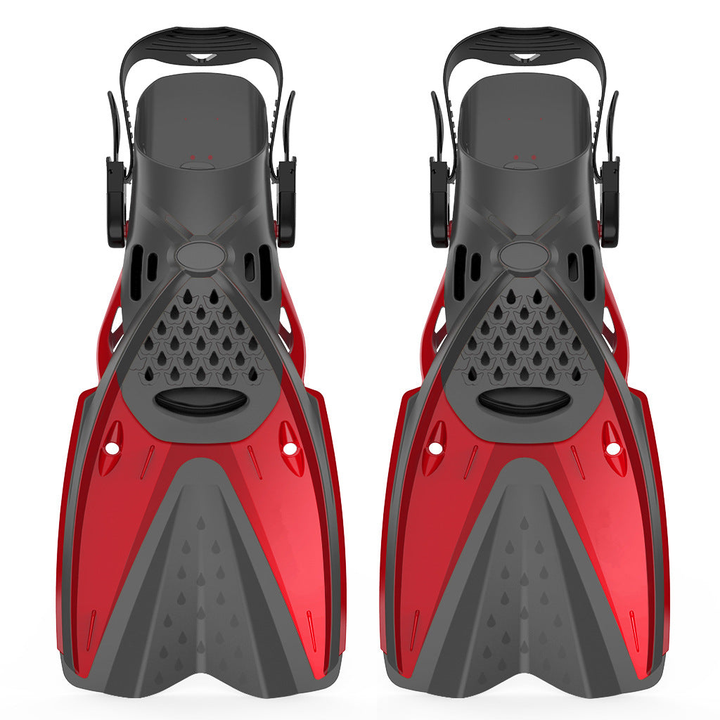 Adult Snorkel Fins Lightweight Swim Diving Flippers for Scuba