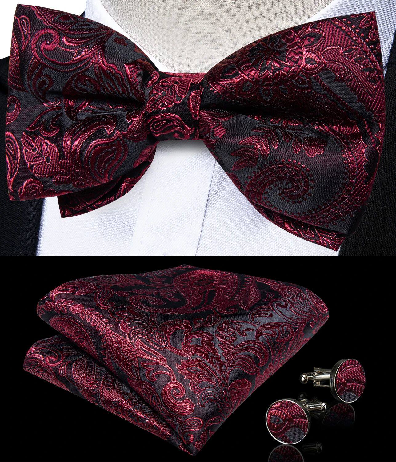 Men's Elegant Adjustable Pre-tied Bow Tie