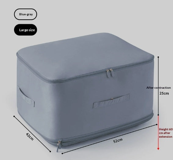Dekbed opbergsatin kleding organizer opbergzak