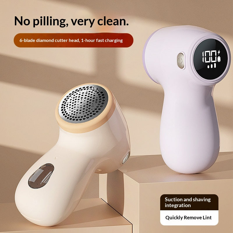 Fuzz Ball Trimmer Digital Display Shaver Lint Remover