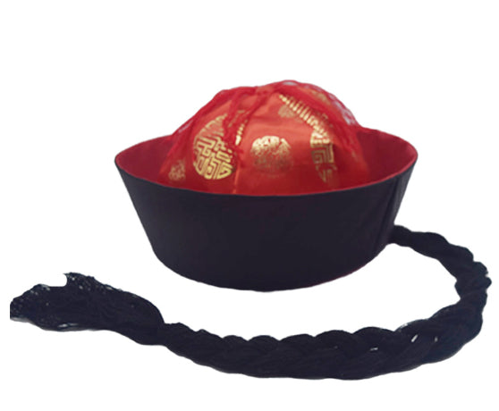 Black Dance Table Performance Hat Emperor Qianlong