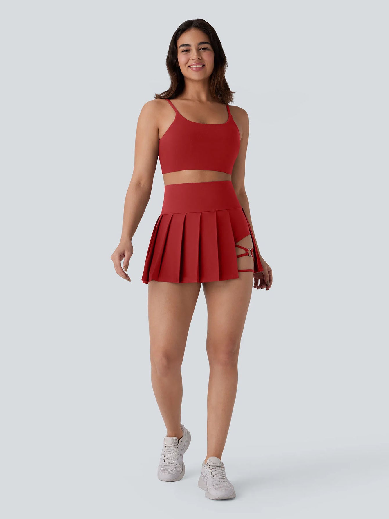 Womens Sporty Casual Asymmetrical Skirt