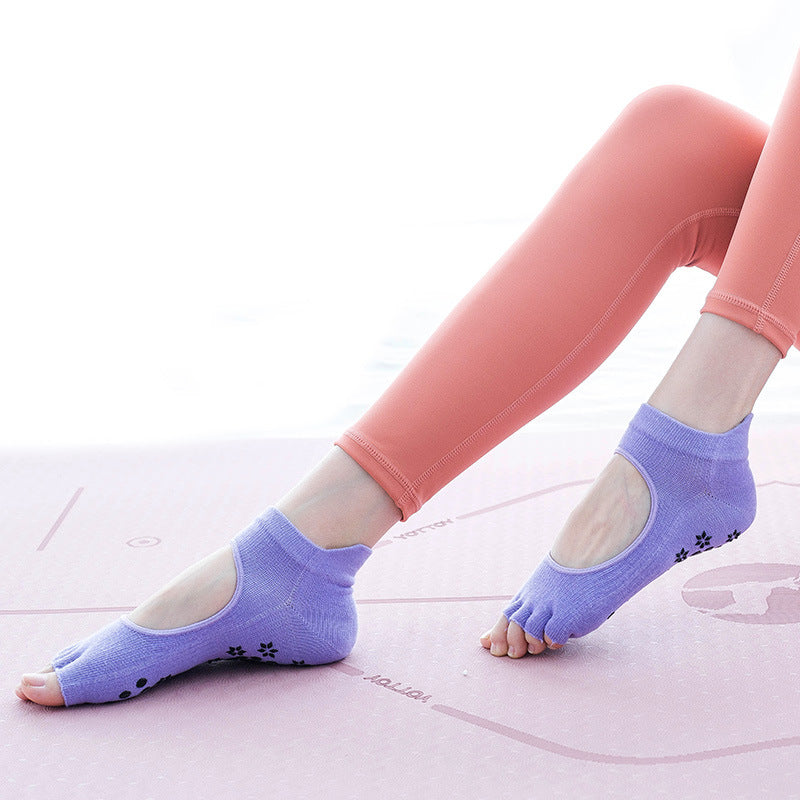 Pilates Non-slip Exercise Socks For Women