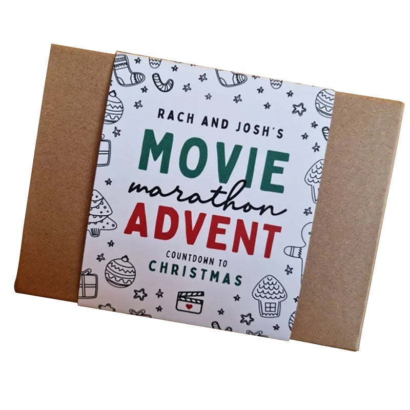 Christmas Advent Countdown Calendar Greeting Card