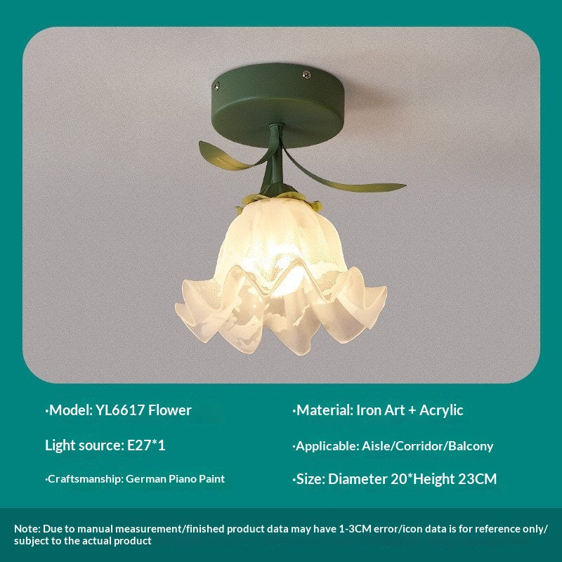 Retro entryway foyer balkon ceiling licht