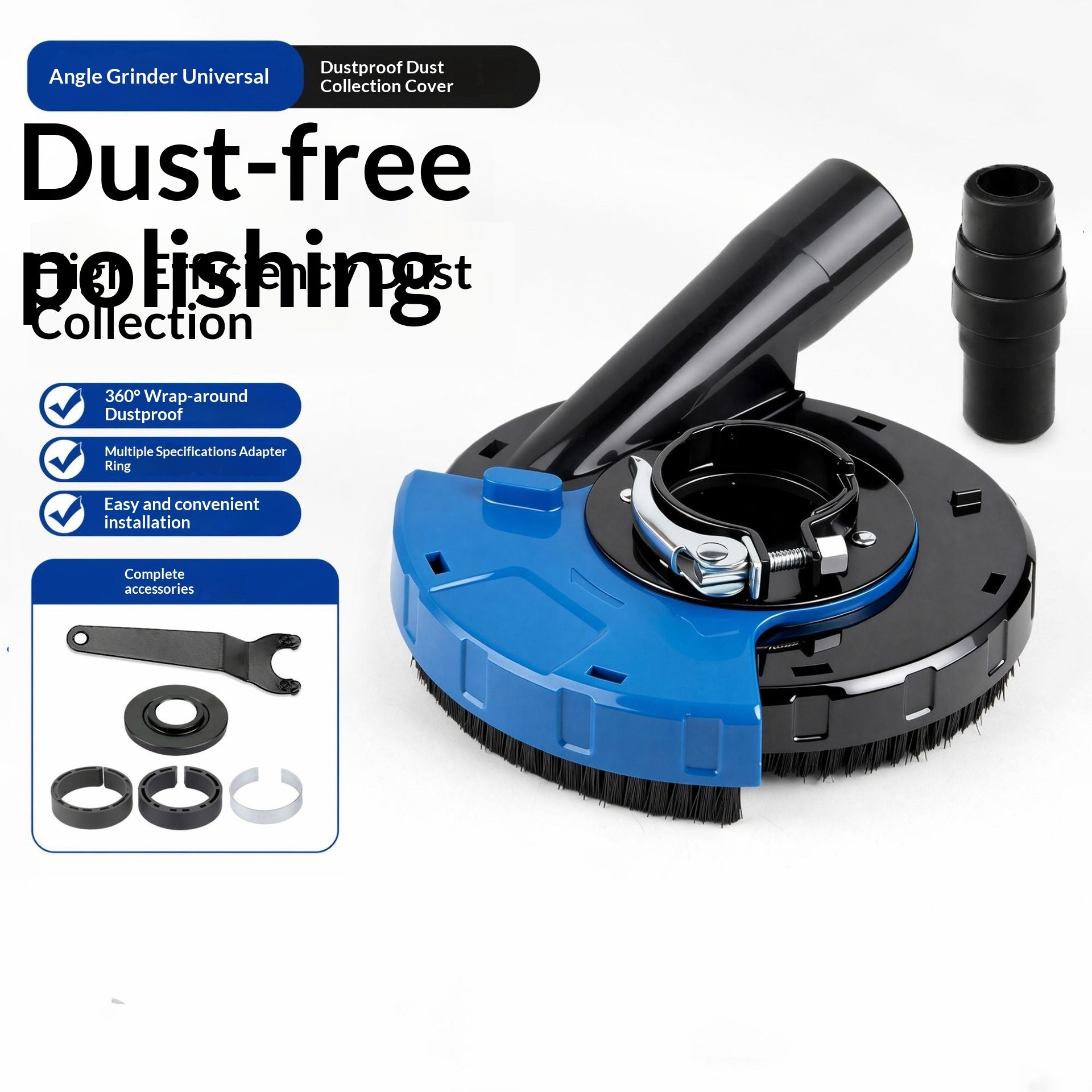 Angle grinder stofhoes polishing machine accessoire