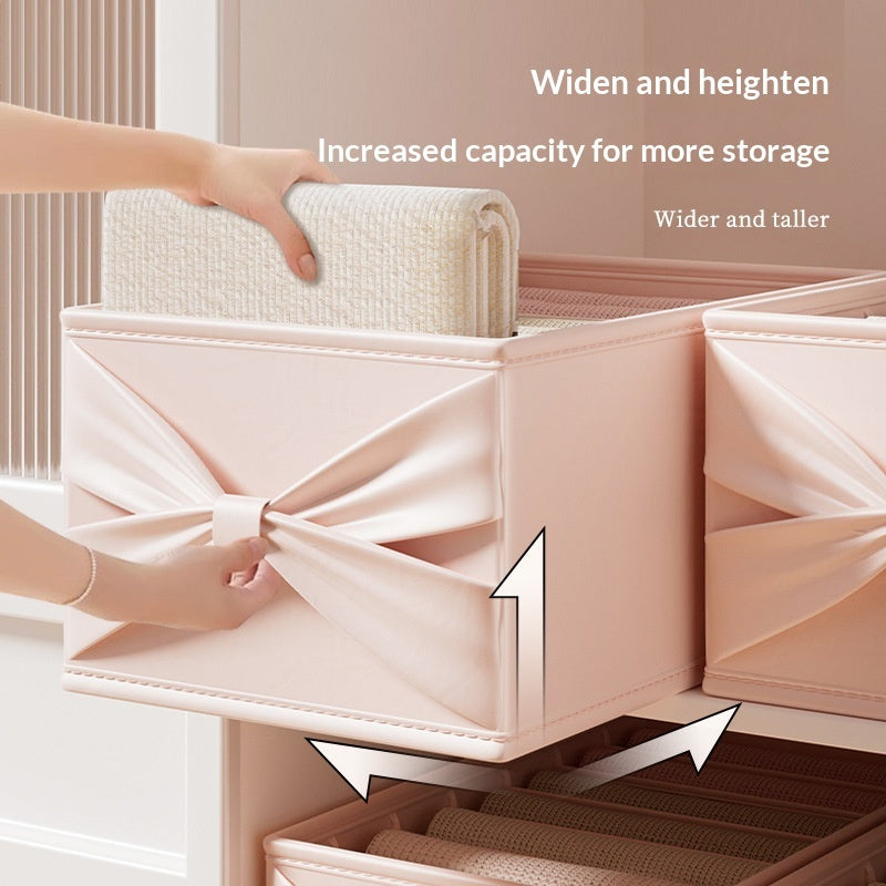 Clothing And Pants Compartmentalized Wardrobe Bedroom Storage Box