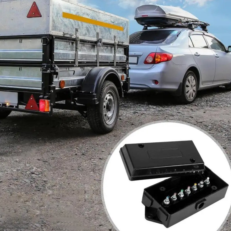 7 gang trailer draad connector junction doos
