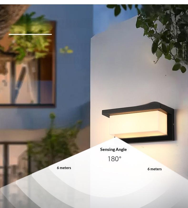 Balkon staircase motion sensor wand licht surface